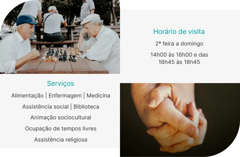 Horário de visita e serviços do ERPI da Confraria Santa Eulália